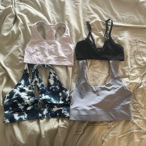 sports bra bundle - fabletics and target